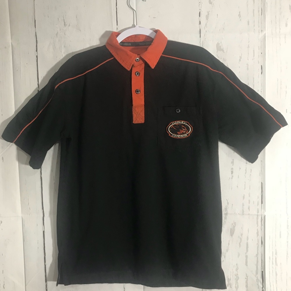 Harley-Davidson Pocket Polo Embroidered Men’s Med